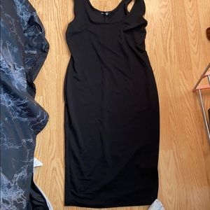 black dress